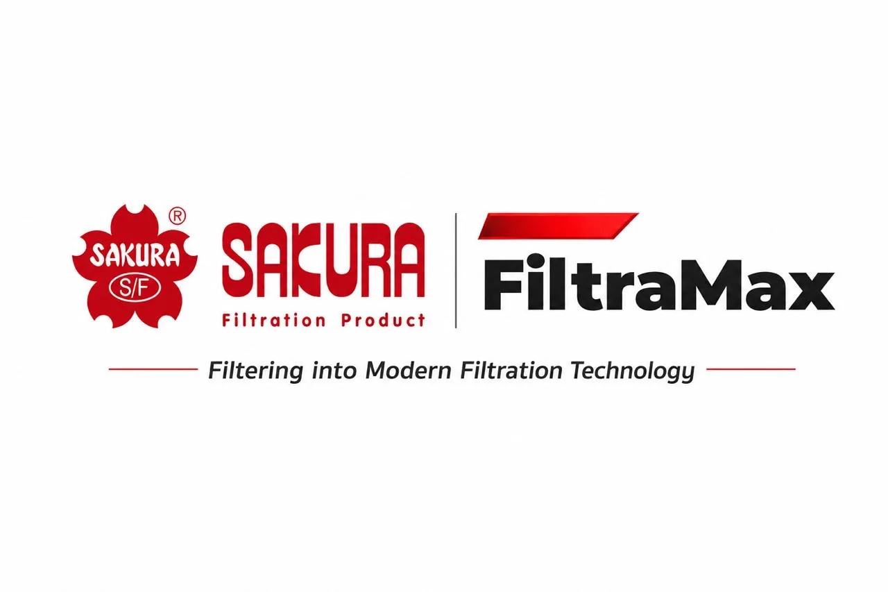 Sakura and FiltraMax logo lockup